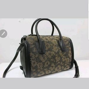 NWT mcm balam spitze boston bag